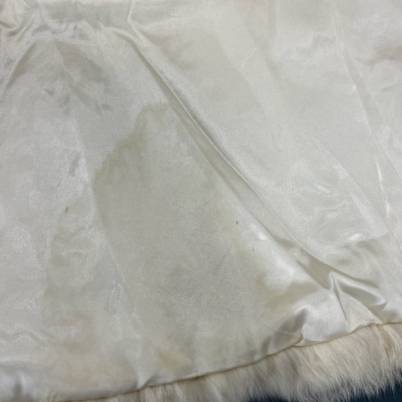 80s Vintage Glam Rabbit Fur Coat - Picture 5 of 15